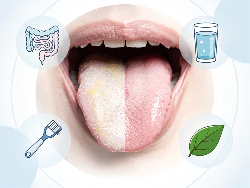 Налет на языке: виды и причины появления Налет на языке: виды и причины появления