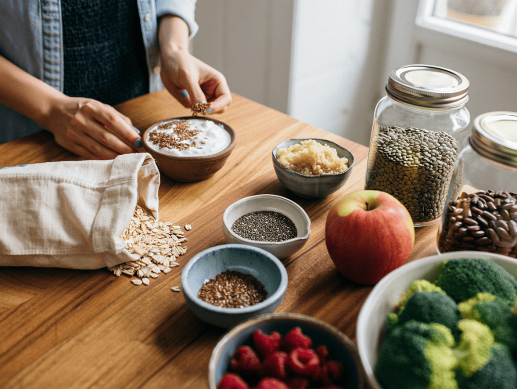 Продукты богатые клетчаткой