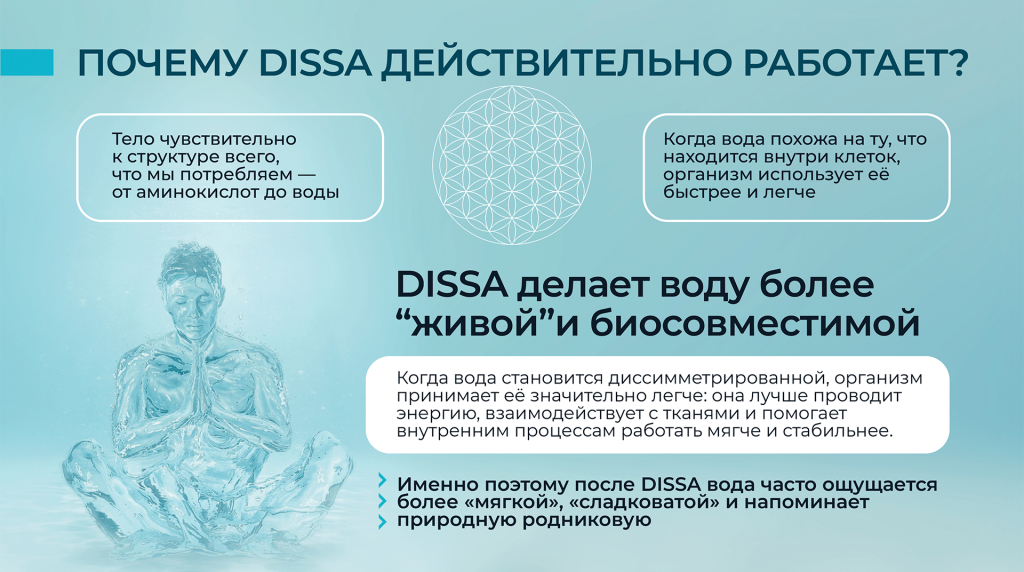 Почему работает DISSA
