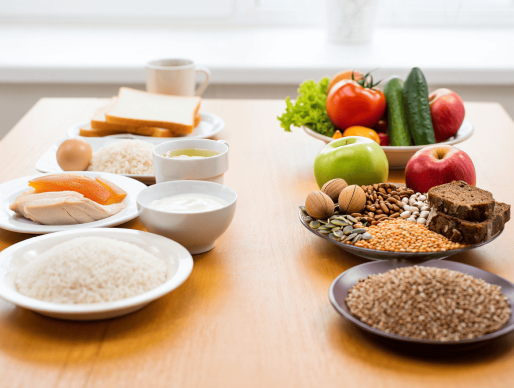 Разрешенные и запрещенные продукты